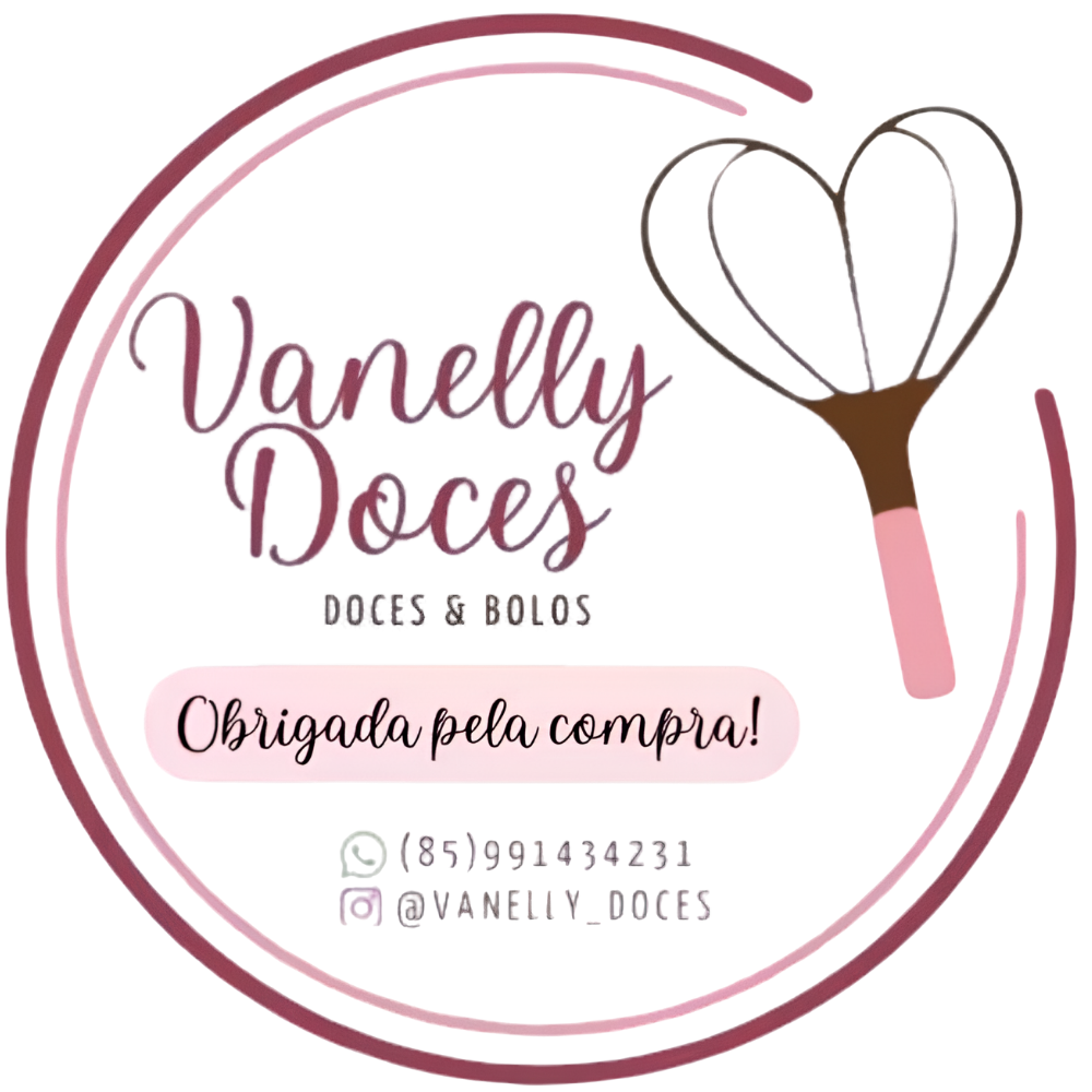 Logotipo do projeto Vanelly Doces