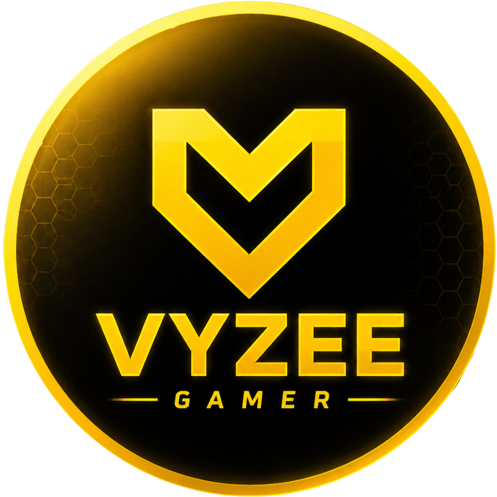 Logotipo do projeto Vyzee Gamer